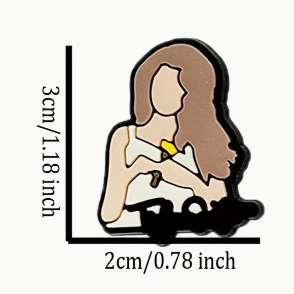 Taylor Swift 34 Pcs Crocs Shoe Charms Cartoon Shoes Charms For Clogs Sandals - Picture 3 of 10